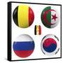 H Group of the World Cup-croreja-Framed Stretched Canvas