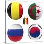 H Group of the World Cup-croreja-Stretched Canvas