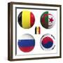 H Group of the World Cup-croreja-Framed Premium Giclee Print