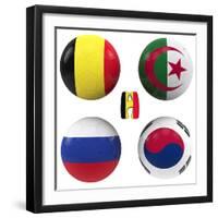 H Group of the World Cup-croreja-Framed Premium Giclee Print