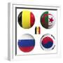 H Group of the World Cup-croreja-Framed Premium Giclee Print