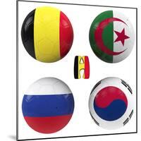 H Group of the World Cup-croreja-Mounted Premium Giclee Print