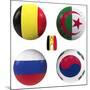 H Group of the World Cup-croreja-Mounted Premium Giclee Print