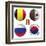 H Group of the World Cup-croreja-Framed Art Print