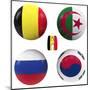H Group of the World Cup-croreja-Mounted Art Print