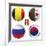 H Group of the World Cup-croreja-Framed Art Print