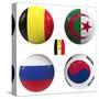 H Group of the World Cup-croreja-Stretched Canvas