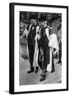 H H Asquith and Haldane-null-Framed Photographic Print