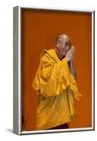 H.H. Dalai Lama at Paris-Bercy, France-Godong-Framed Photographic Print