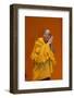 H.H. Dalai Lama at Paris-Bercy, France-Godong-Framed Photographic Print