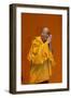 H.H. Dalai Lama at Paris-Bercy, France-Godong-Framed Photographic Print