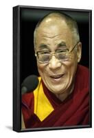 H.H. Dalai Lama in Paris-Bercy, France-Godong-Framed Photographic Print