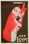 U.A.R. Egypt Poster-H. Hashem-Stretched Canvas