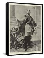 H I M William II, German Emperor-null-Framed Stretched Canvas