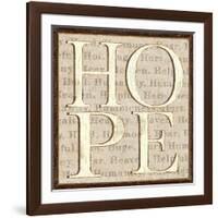 H is for Hope-Pela Design-Framed Art Print