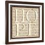 H is for Hope-Pela Design-Framed Art Print