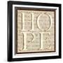 H is for Hope-Pela Design-Framed Art Print