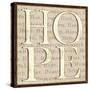 H is for Hope-Pela Design-Stretched Canvas