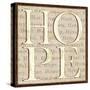 H is for Hope-Pela Design-Stretched Canvas