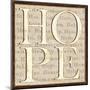 H is for Hope-Pela Design-Mounted Art Print