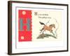 H is for Horse-null-Framed Art Print