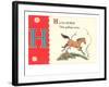 H is for Horse-null-Framed Art Print