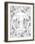 H is for Hyacinth-Heather Rosas-Framed Art Print