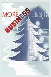 Christmas Means Business-H.j. Barschel-Framed Art Print