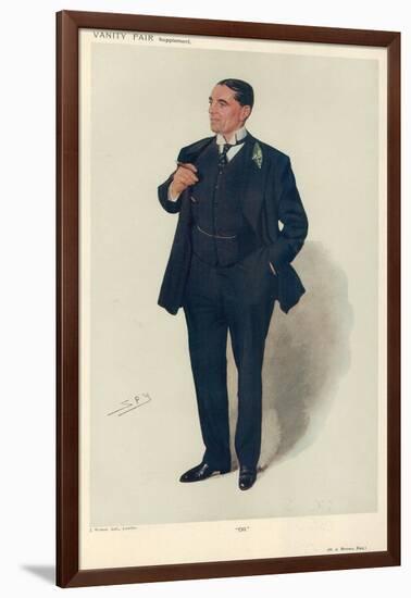 H J Brown-Sir Leslie Ward-Framed Giclee Print