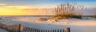 Pensacola Beach Sunrise-H.J. Herrera-Framed Stretched Canvas