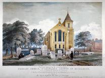 St Leonard's Church, Bromley-By-Bow, London, C1860-H Jones-Framed Stretched Canvas