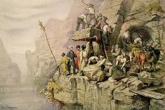 A Stone Quarry, 1833-H. Kretzschmer-Mounted Giclee Print