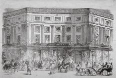 Mercers' Shop, Regent Circus, Westminster, London, C1850-H Leighton-Giclee Print