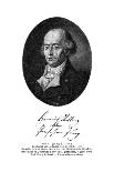 Friedrich Ernst Daniel Schleiermacher German Philologist and Protestant Philosopher-H. Lips-Framed Photographic Print