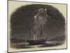 H M Frigate Fisgard Struck by Lightning-Nicholas Matthews Condy-Mounted Giclee Print