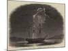 H M Frigate Fisgard Struck by Lightning-Nicholas Matthews Condy-Mounted Giclee Print