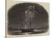 H M Frigate Fisgard Struck by Lightning-Nicholas Matthews Condy-Stretched Canvas