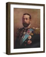 'H.M. King George V', 1917-W&d Downey-Framed Giclee Print