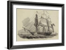 H M New Frigate Thetis-Nicholas Matthews Condy-Framed Giclee Print