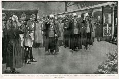 Queen Victoria's Coffin at Paddington Station-H.m. Paget-Art Print