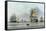 H.M.S. Britannia and Other Shipping in Calm Waters-John Of Hull Ward-Framed Stretched Canvas