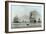 H.M.S. Britannia and Other Shipping in Calm Waters-John Of Hull Ward-Framed Giclee Print