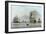 H.M.S. Britannia and Other Shipping in Calm Waters-John Of Hull Ward-Framed Giclee Print