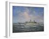 H.M.S. Chatham Type 22 (Batch 3) Frigate, 1996-Richard Willis-Framed Giclee Print