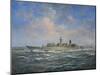 H.M.S. Chatham Type 22 (Batch 3) Frigate, 1996-Richard Willis-Mounted Giclee Print