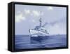 H.M.S Dumbarton Castle, 2009-James Brereton-Framed Stretched Canvas