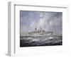 H.M.S. Exeter, Type 42 (Batch 2) Destroyer, 1990-Richard Willis-Framed Giclee Print