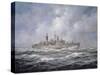 H.M.S. Exeter, Type 42 (Batch 2) Destroyer, 1990-Richard Willis-Stretched Canvas