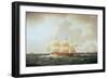 H.M.S. Minerva-Buttersworth-Framed Giclee Print