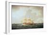 H.M.S. Minerva-Buttersworth-Framed Giclee Print